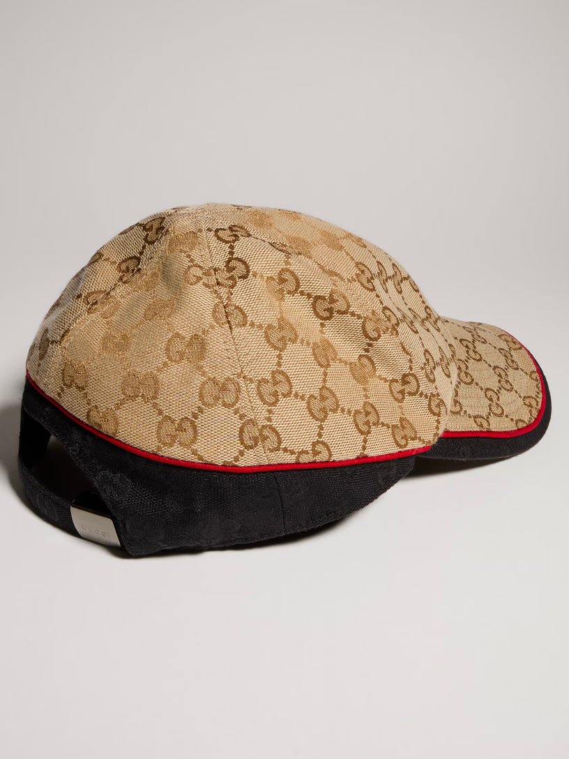 Cappellino da baseball in tessuto di cotone GG