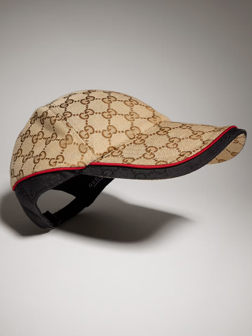 Cappellino da baseball in tessuto di cotone GG