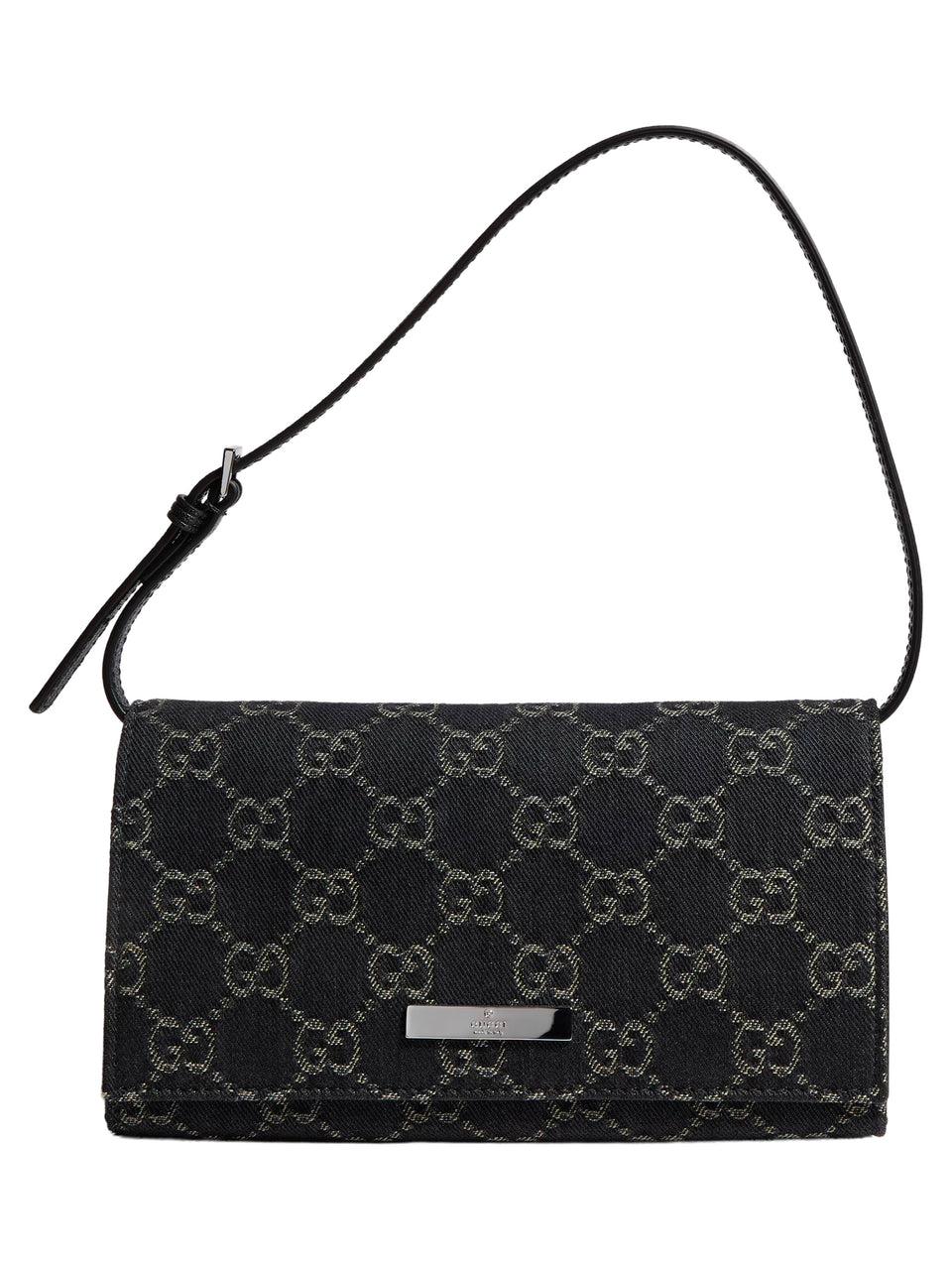 Small pouch with strap and Gucci plaque