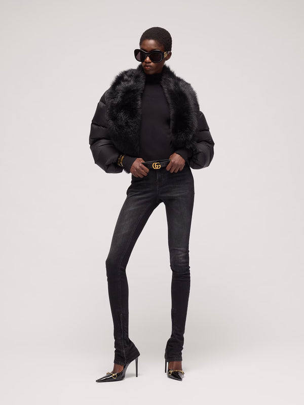 Cut GG Marmont thin belt