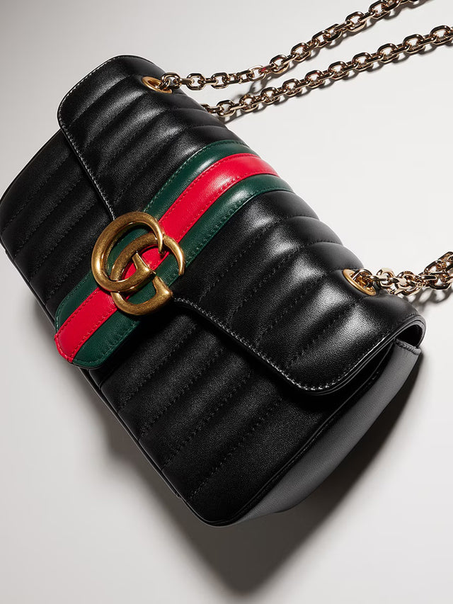 Borsa a spalla Jetset GG Marmont misura media