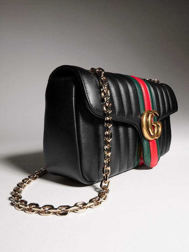 Borsa a spalla Jetset GG Marmont misura media
