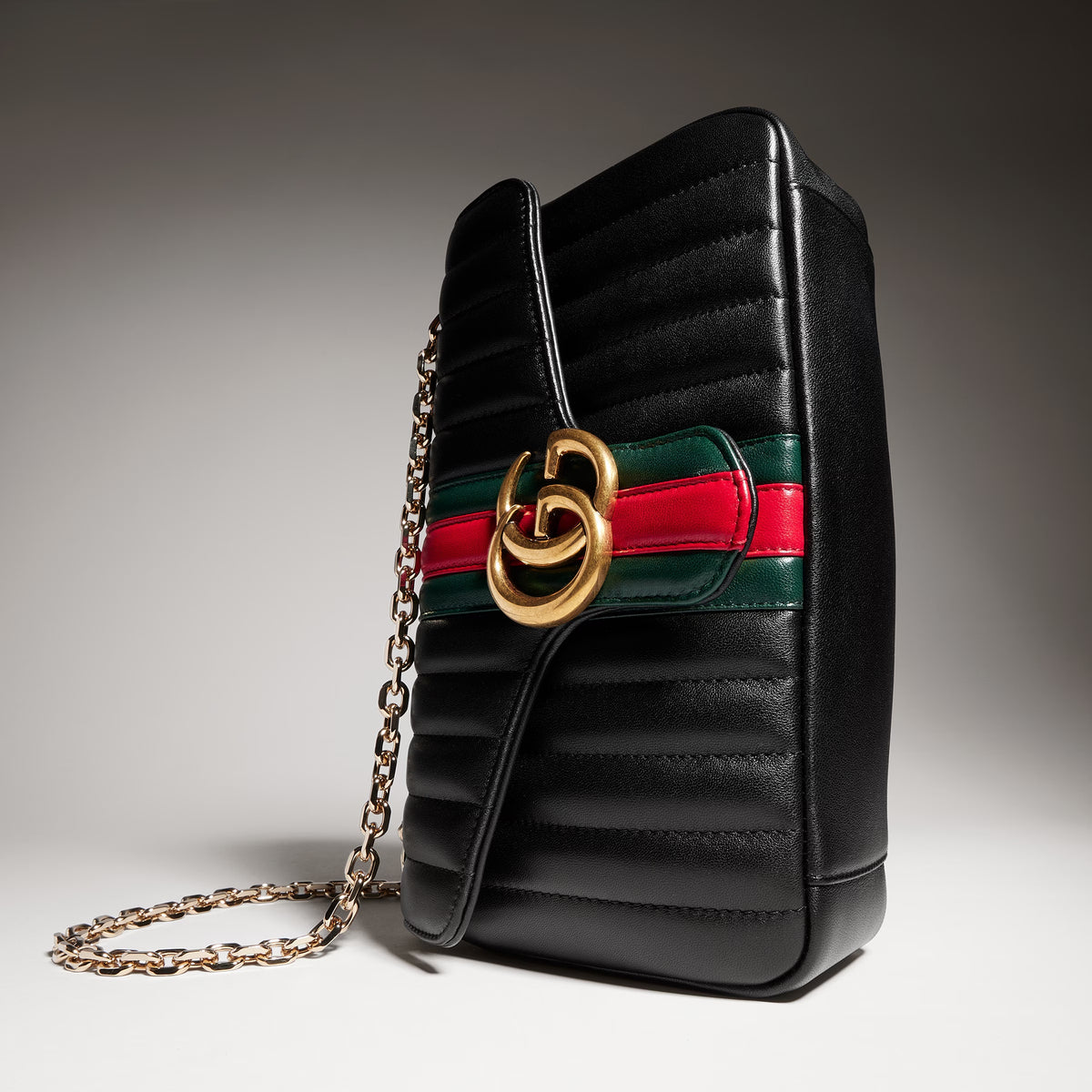 Borsa a spalla Jetset GG Marmont misura media