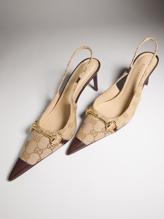 GG slingback pump