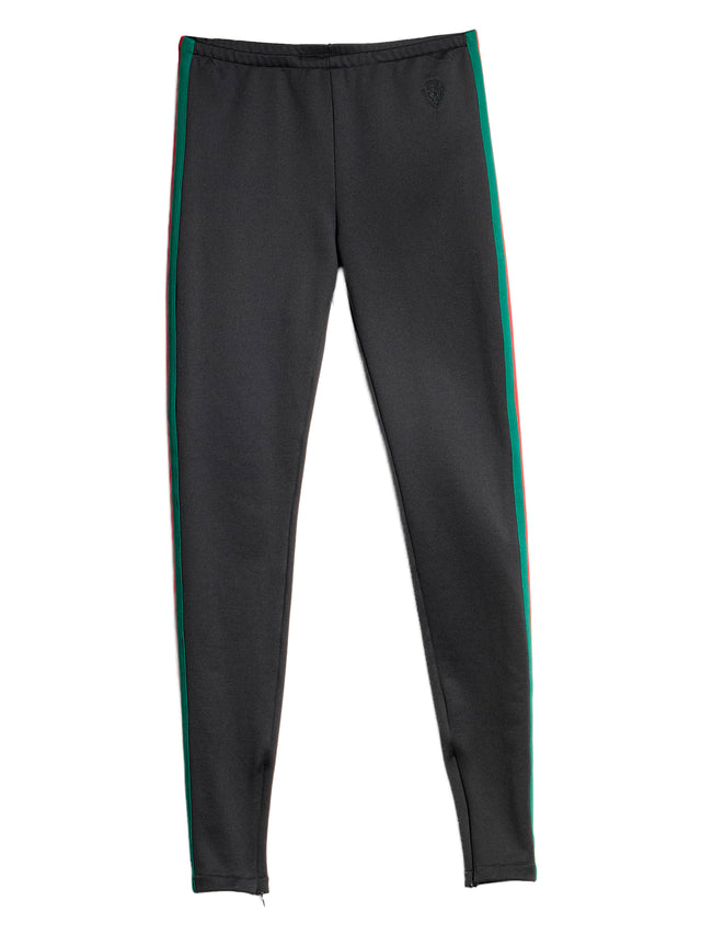 Leggings in jersey tecnico con nastro Web