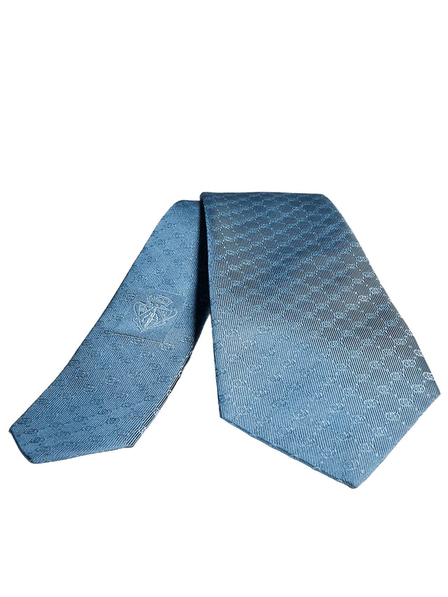 Cravatta in seta jacquard con Incrocio GG