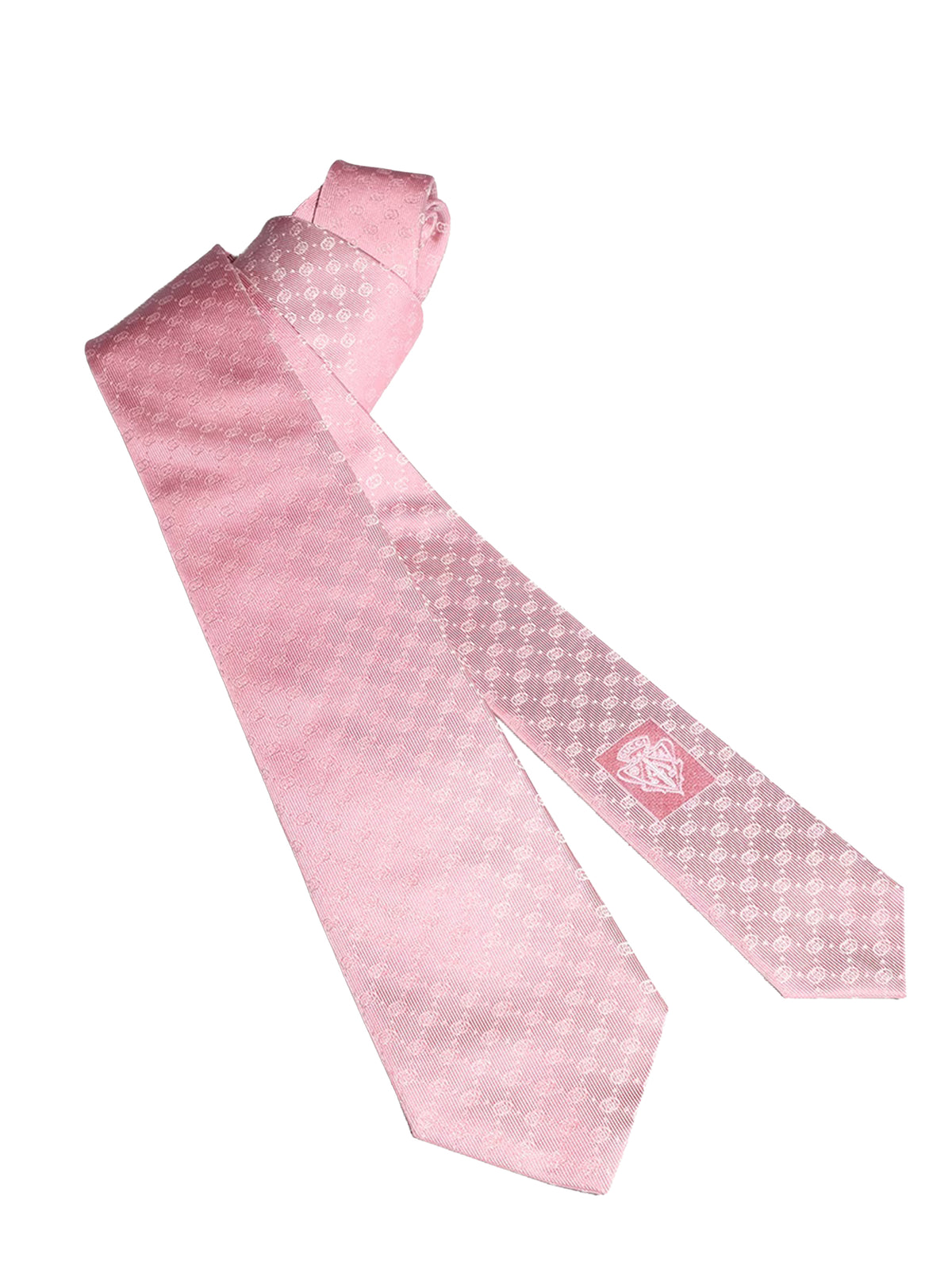 Cravatta in seta jacquard con Incrocio GG