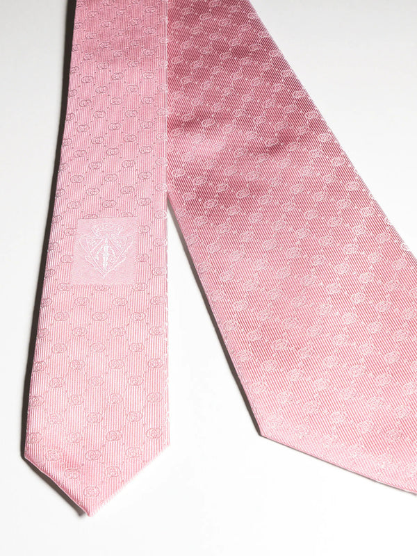 Cravatta in seta jacquard con Incrocio GG