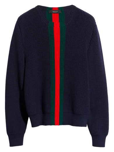 Maglione con nastro Web