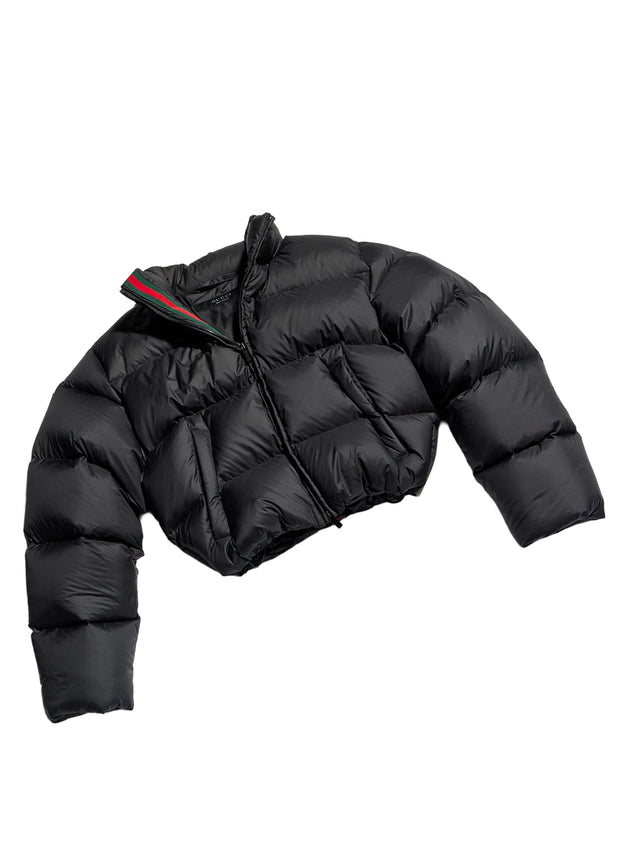 Padded polyester puffer jacket