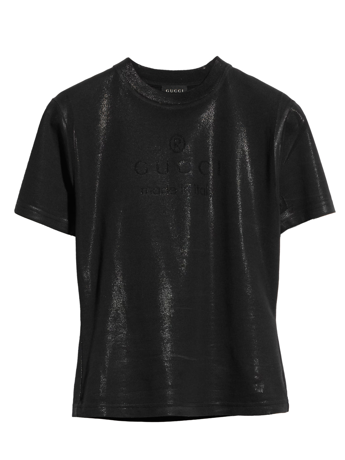 T-shirt in jersey di cotone tecnico con stampa
