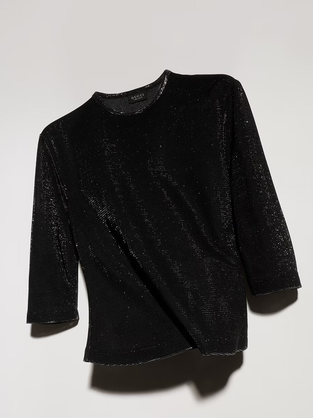 Maglia in jersey con effetto iridescente