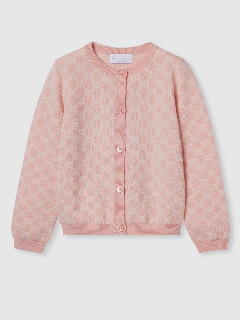 GG wool jacquard cardigan