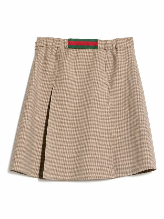 Chevron skirt