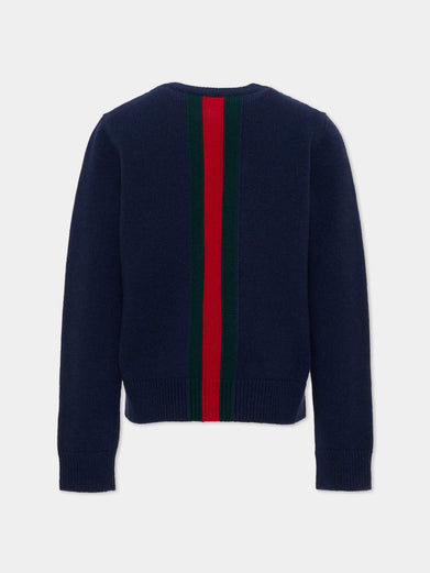 Maglione con nastro Web