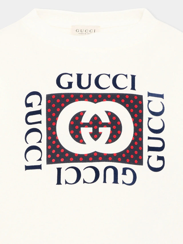 Cotton sweatshirt with print