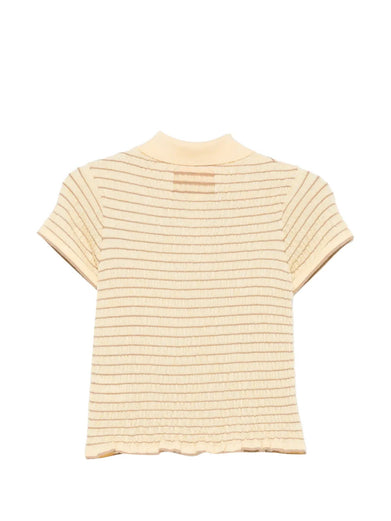 Polo arricciata aderente