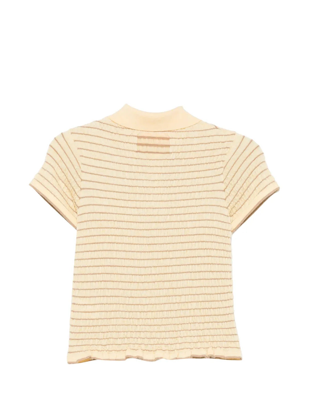 Polo arricciata aderente