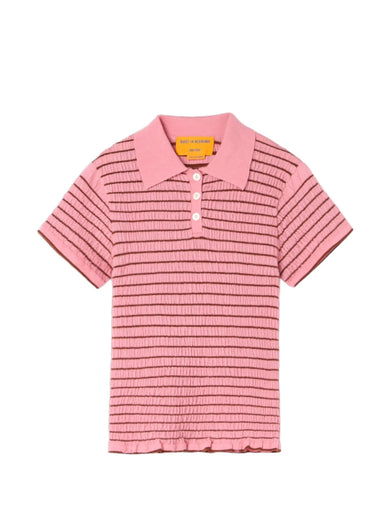 Polo arricciata aderente