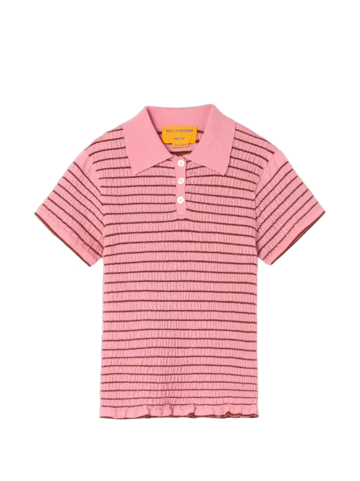 Polo arricciata aderente