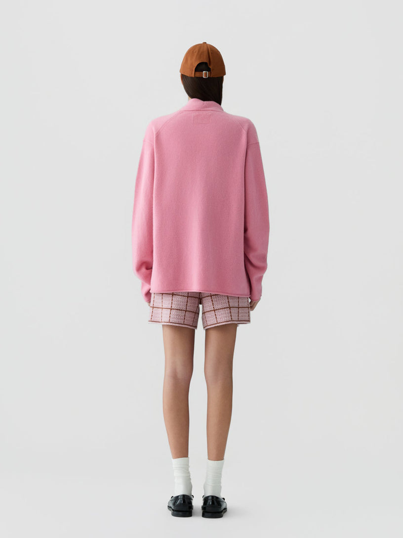 Smocked L/S Shrunken Polo