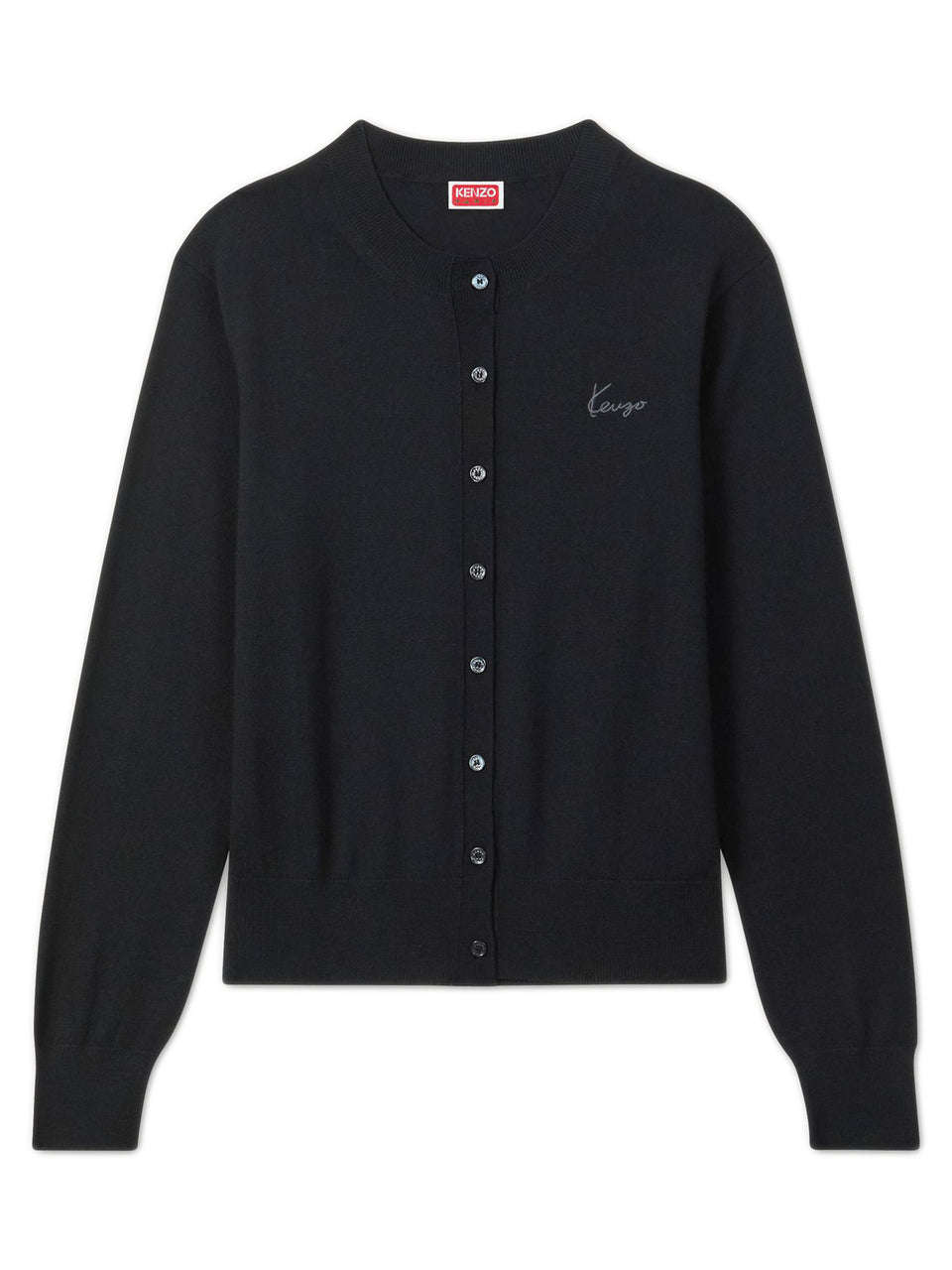 'KENZO Signature' embroidered cardigan