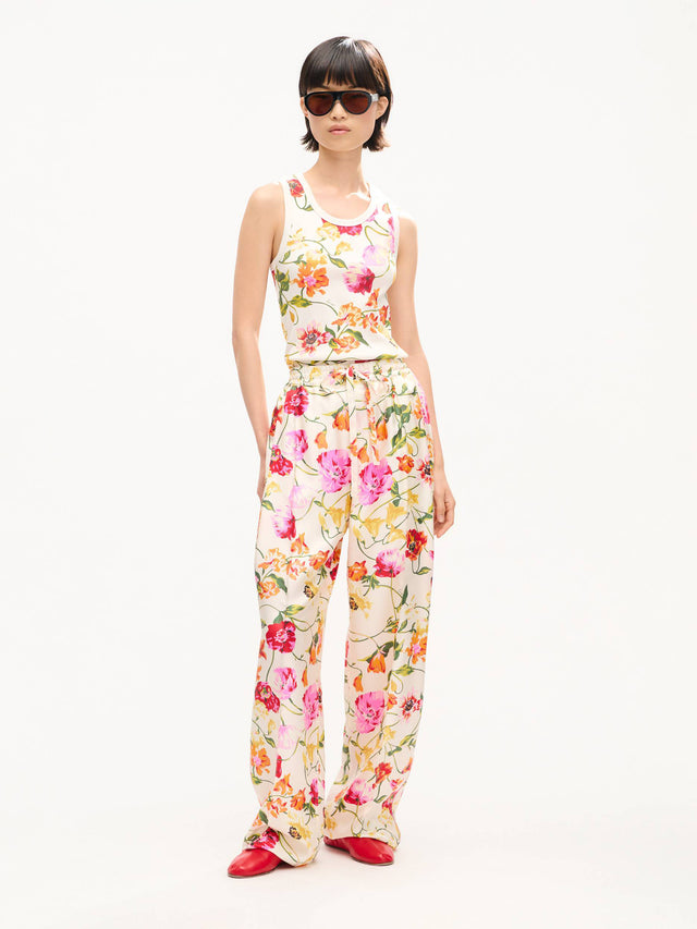 Floral tank top