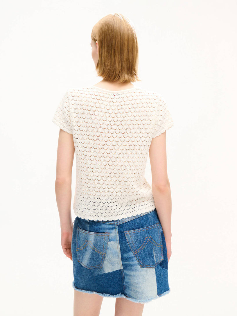 Top all'uncinetto 'Kenzo Appel Pop'
