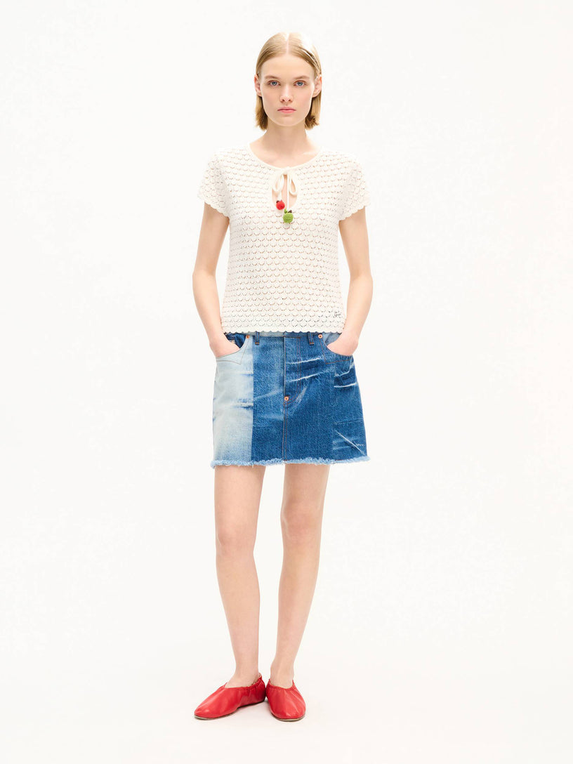 Top all'uncinetto 'Kenzo Appel Pop'