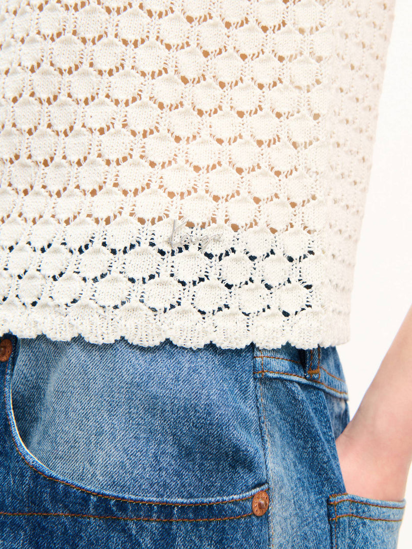 Top all'uncinetto 'Kenzo Appel Pop'