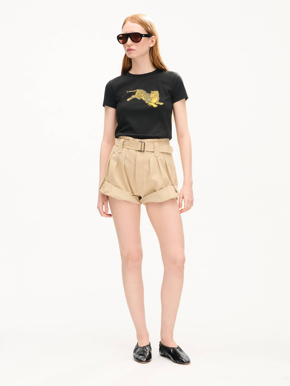 T-shirt con tigre