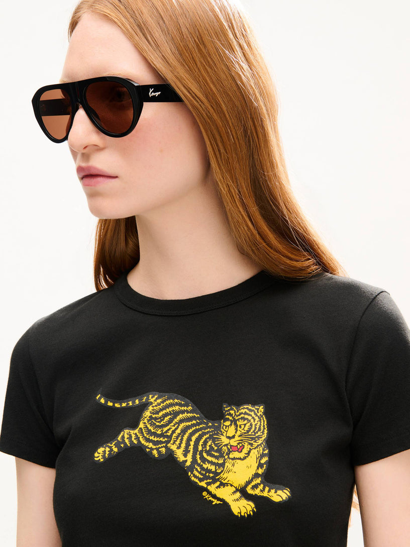 T-shirt con tigre