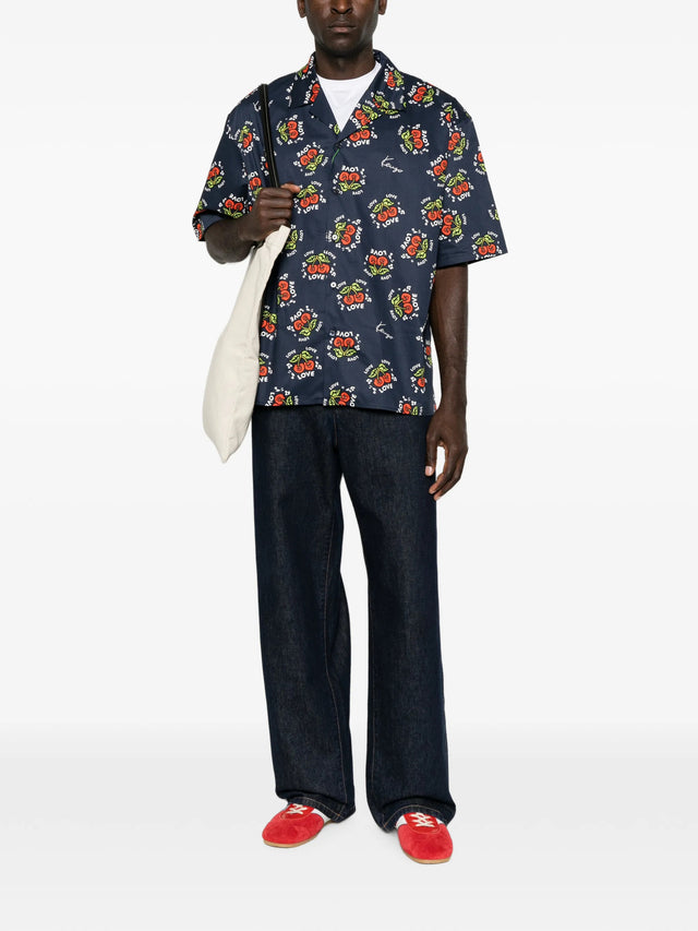 Camicia hawaiana 'KENZO Love'