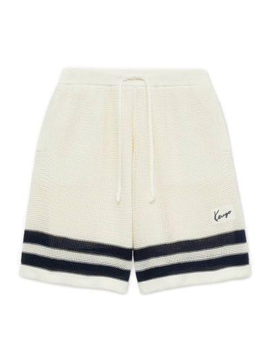 Pantaloncini in tessuto a rete