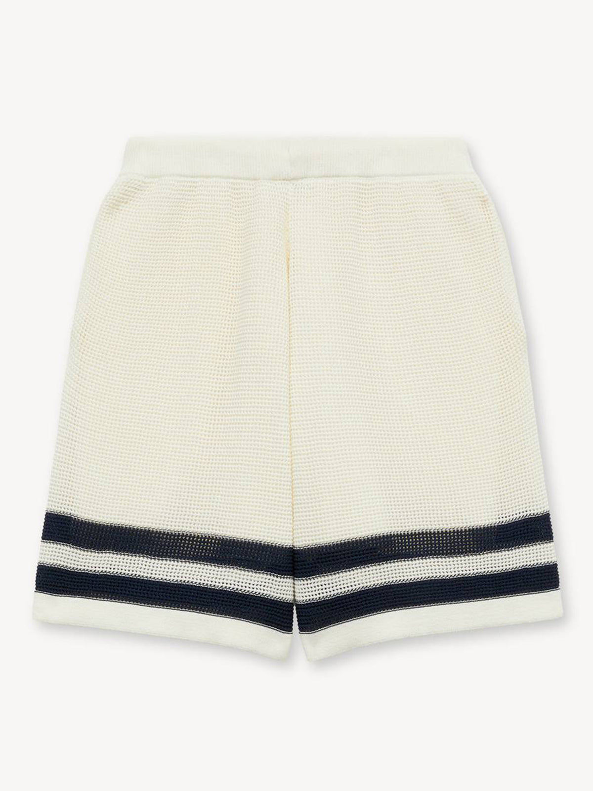 Pantaloncini in tessuto a rete