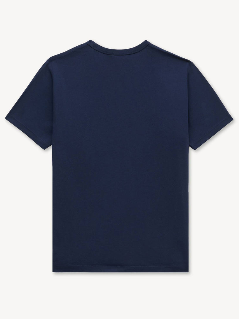 T-shirt slim in cotone ricamata 'Kenzo Tulip'