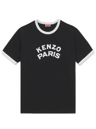 T-shirt slim in cotone 'Kenzo Paris Emblem'