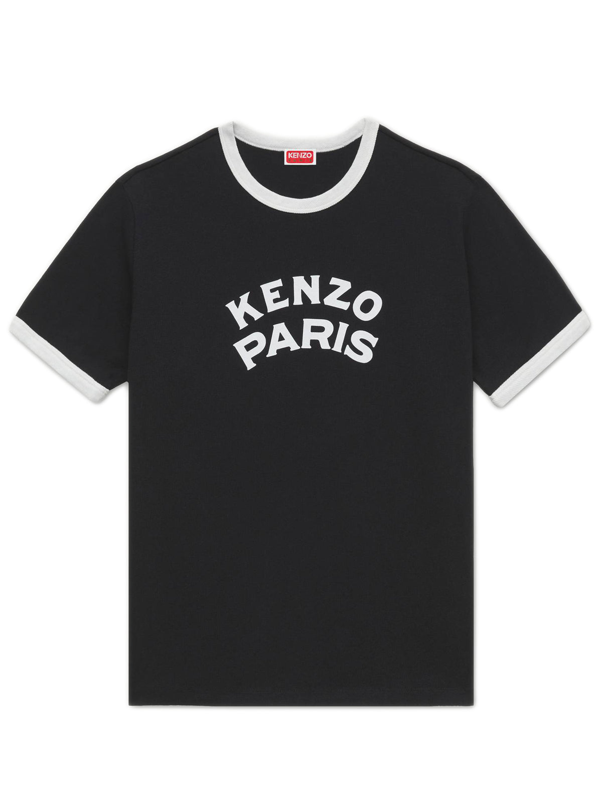 T-shirt slim in cotone 'Kenzo Paris Emblem'