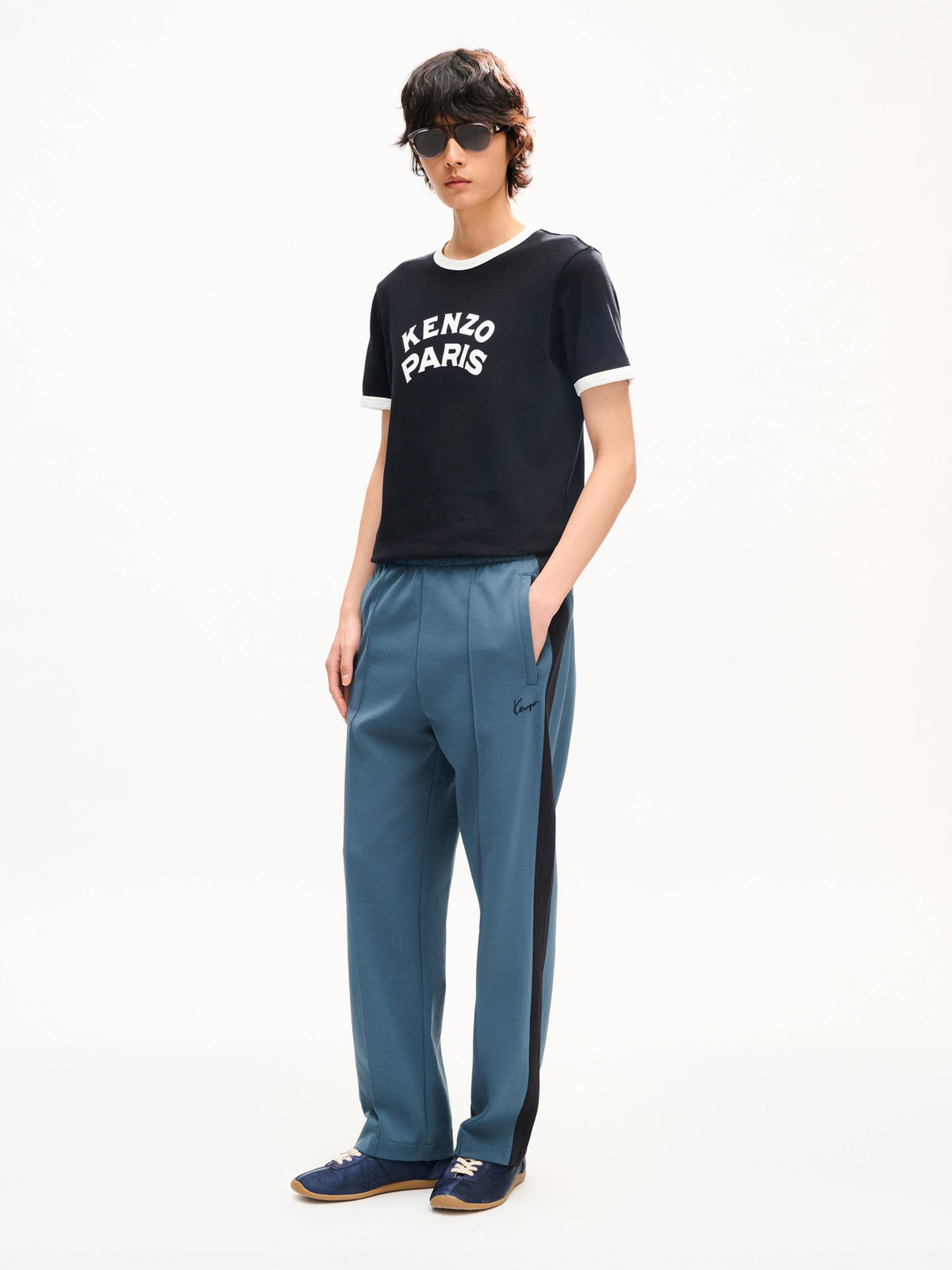 'Kenzo Paris Emblem' slim cotton t-shirt