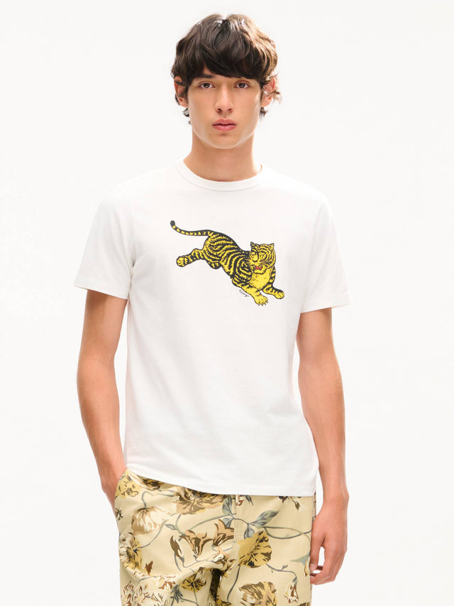 T-shirt con tigre