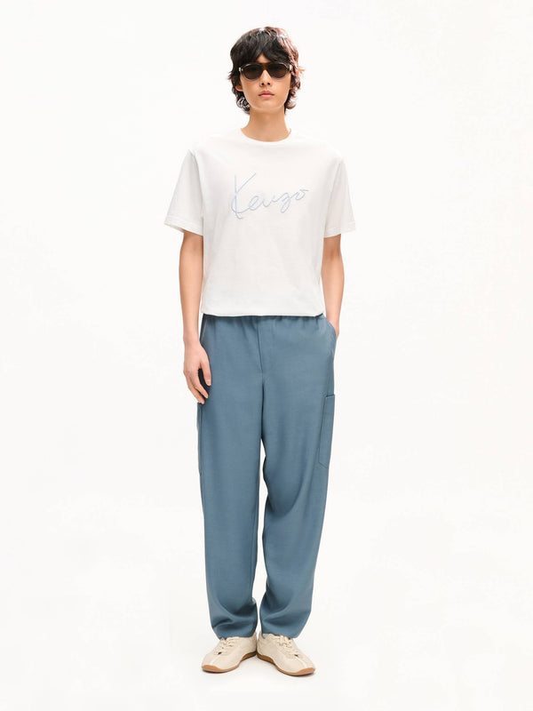 'KENZO Signature' embroidered T-shirt