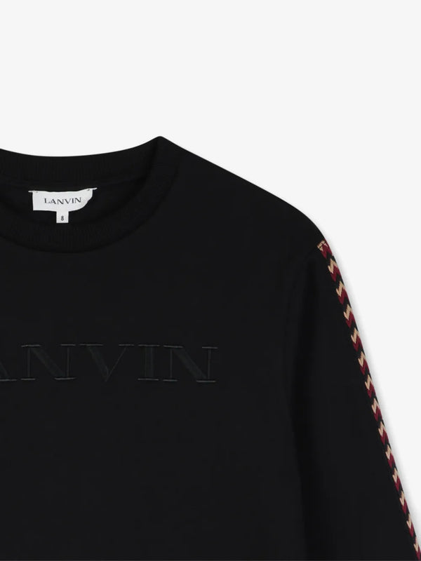 Chevron pattern sweatshirt