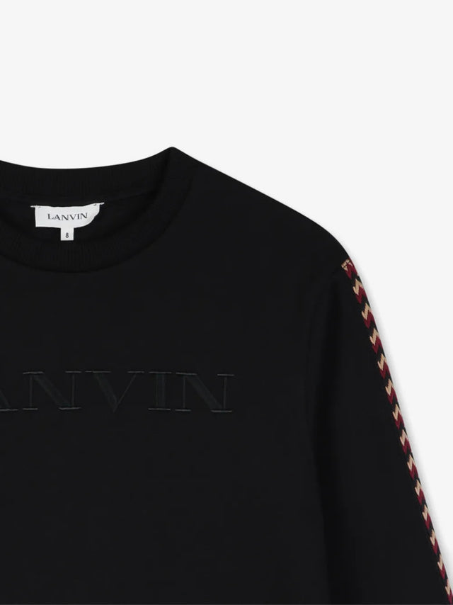 Chevron pattern sweatshirt