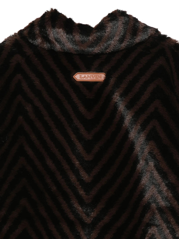 Pelliccia con zip