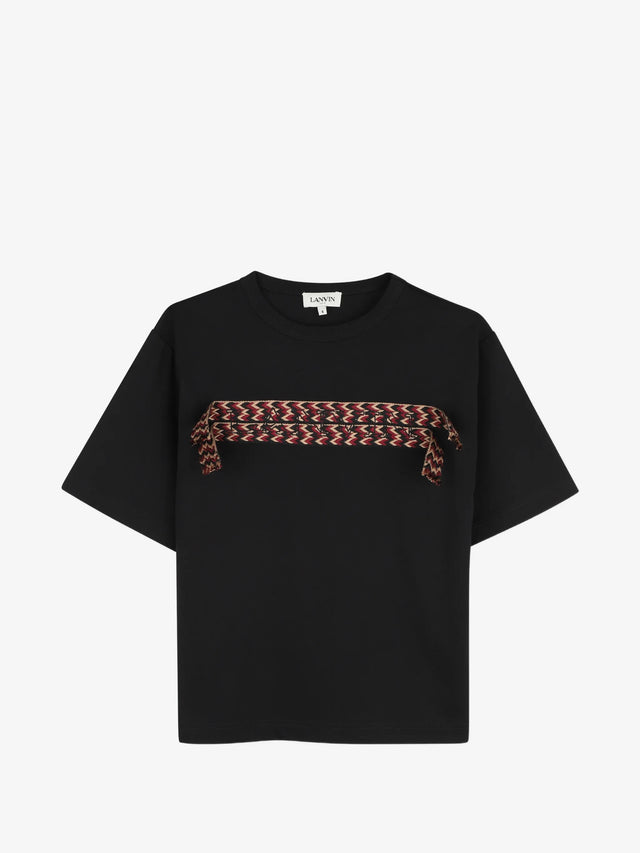 T-shirt con applicazione