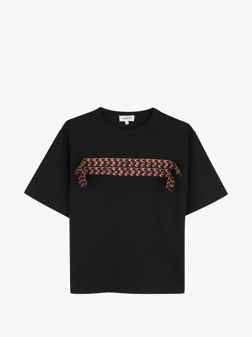 T-shirt con applicazione
