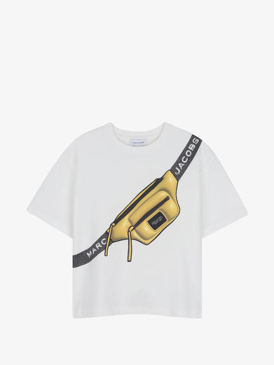 T-shirt con stampa marsupio