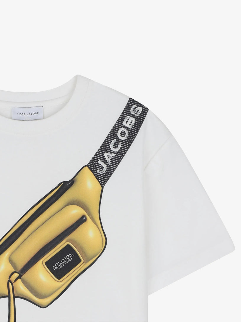 T-shirt con stampa marsupio