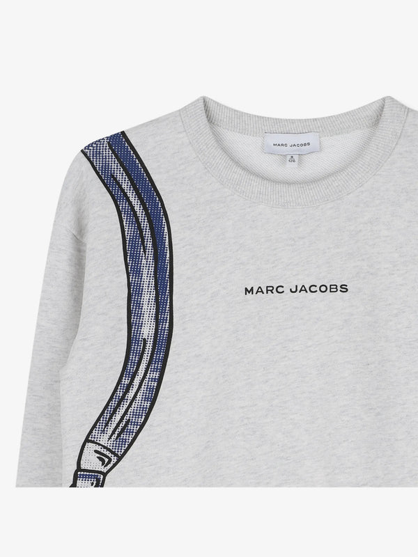 Sweatshirt with backpack print