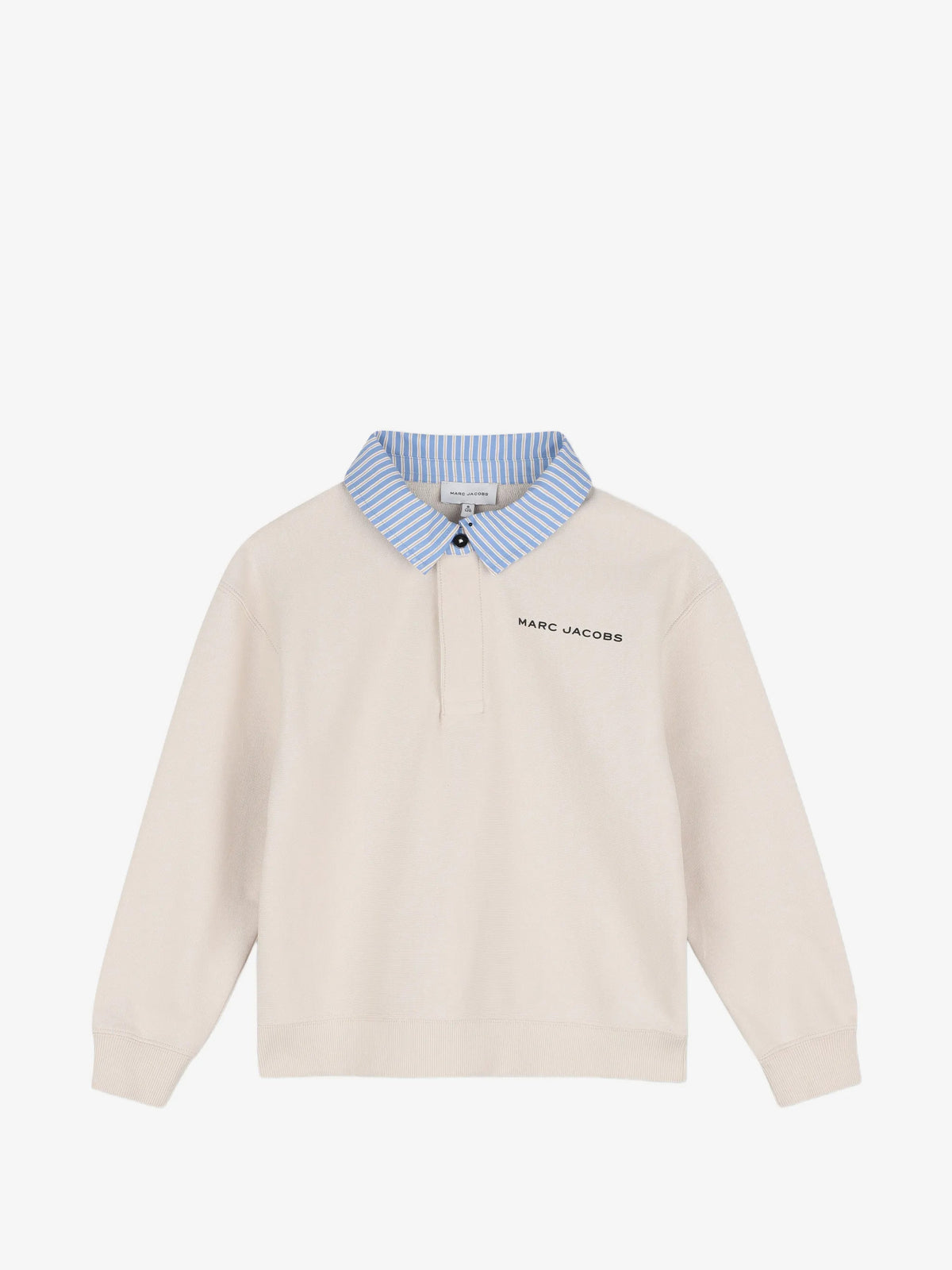 Felpa con colletto camicia